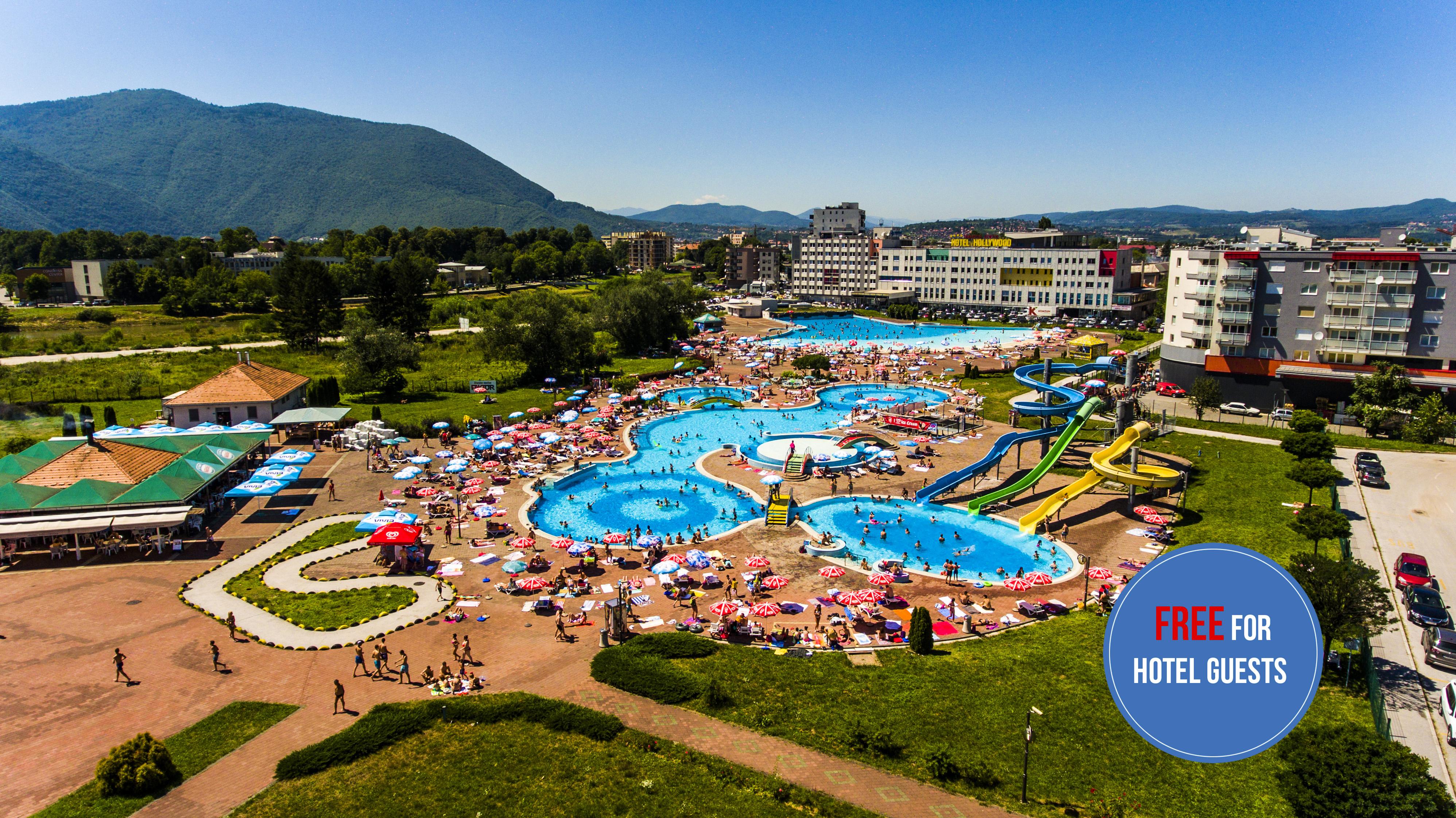 Hotel Hills Sarajevo Congress & Thermal Spa Resort Іліджа Екстер'єр фото Aquapark Podgorica