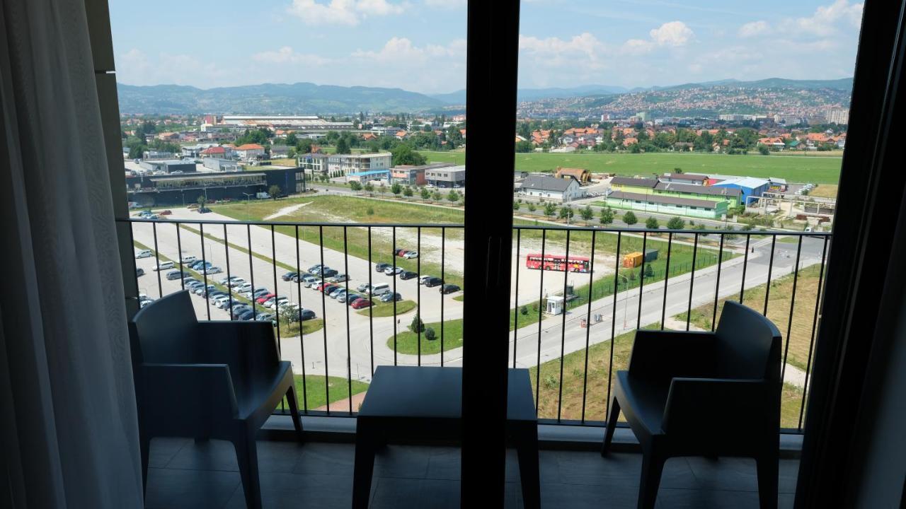 Hotel Hills Sarajevo Congress & Thermal Spa Resort Іліджа Екстер'єр фото View from the 10th floor of the hotel